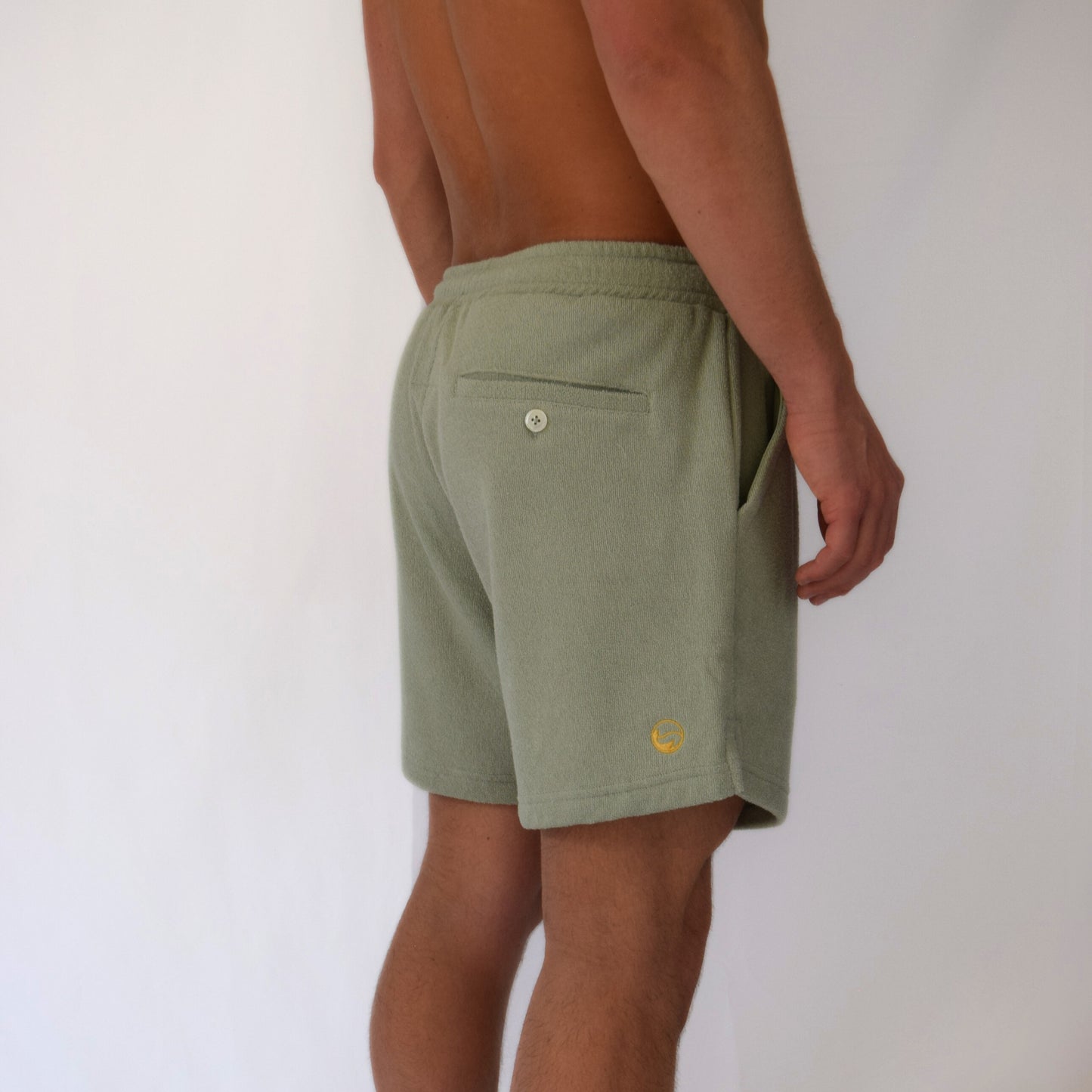 Sage Toweling Terry Unisex Short