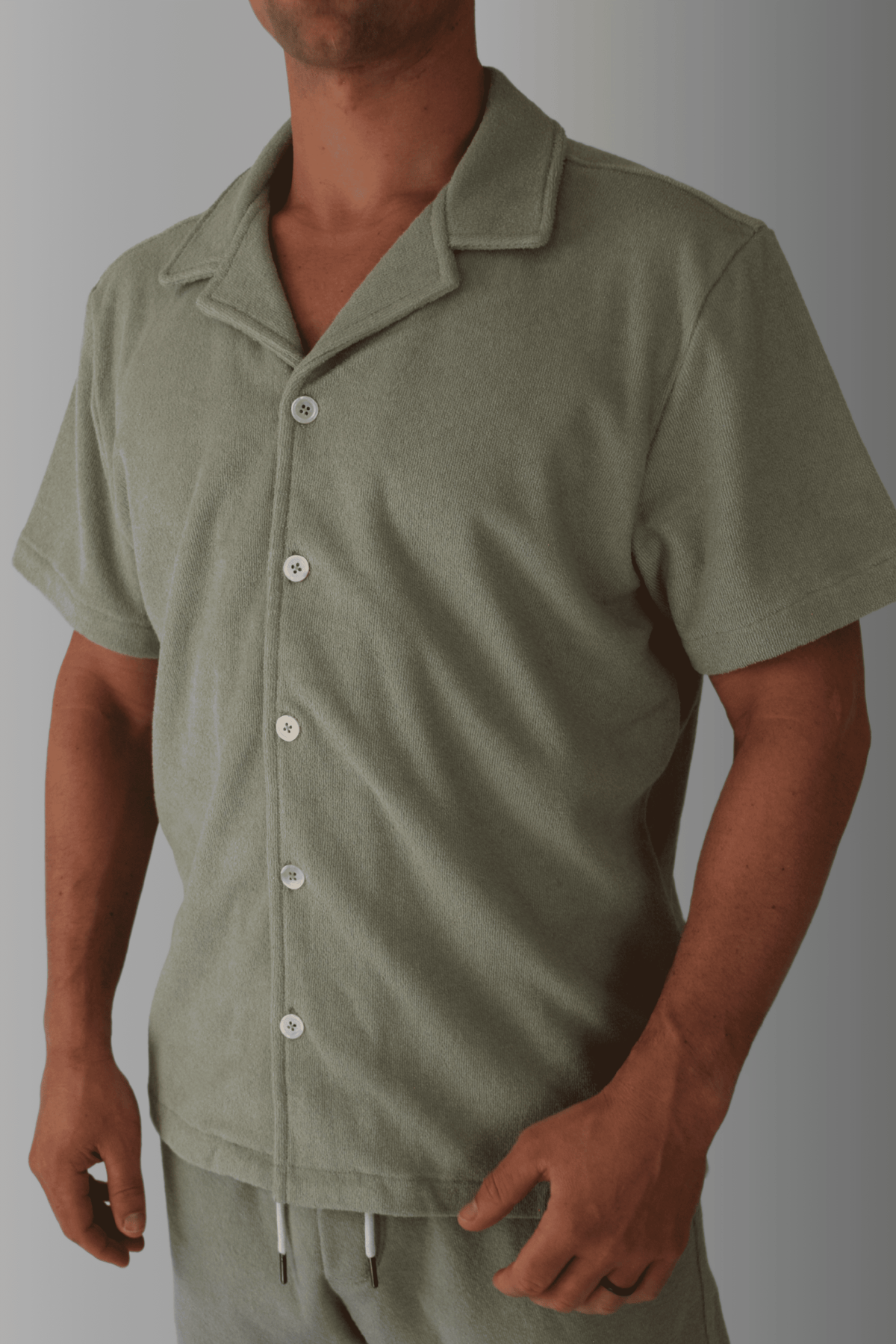 Toweling Terry Cabana Shirt - FINAL SALE