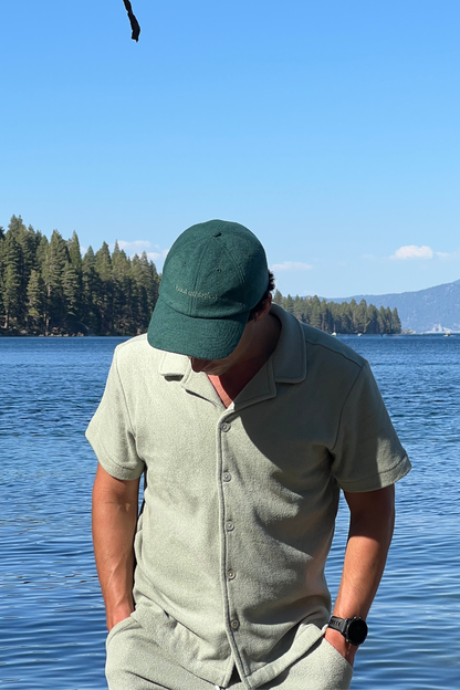 Sage Toweling Terry Cabana Shirt