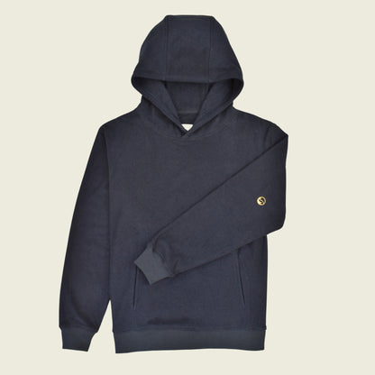 Navy Terry Unisex Hoodie