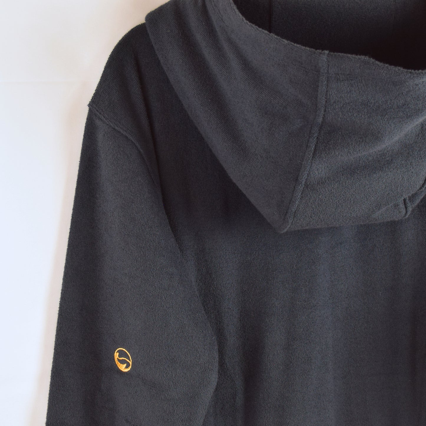 Navy Terry Unisex Hoodie