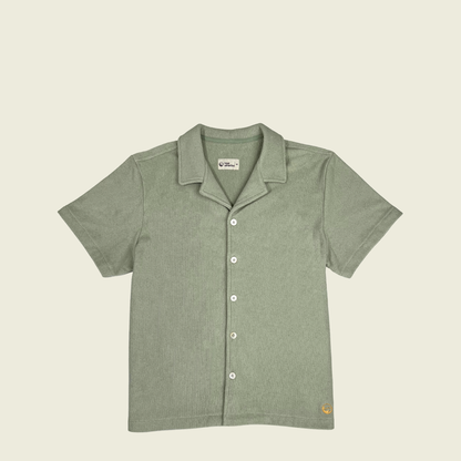 Sage Toweling Terry Cabana Shirt